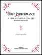 First Performance for Orchestra book cover